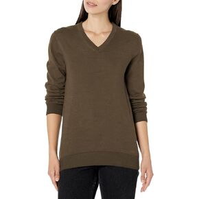 HUGO Women's Tonal Logo V-Neck Sweater
