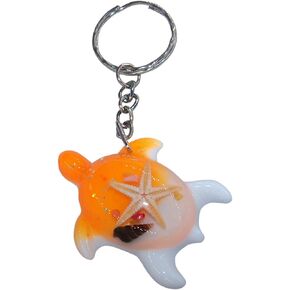 DesignedDazzle Tortoise Sea Turtle Pendant Key Chain for Purse or Handbag or Cell Phone Pendant Charm