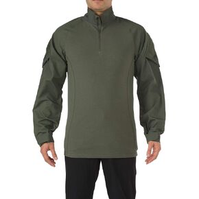 5.11 Tactical Men's Rapid Assault Long Sleeve Shirt, Poly/Cotton Ripstop, Shoulder Pockets, Style 72194