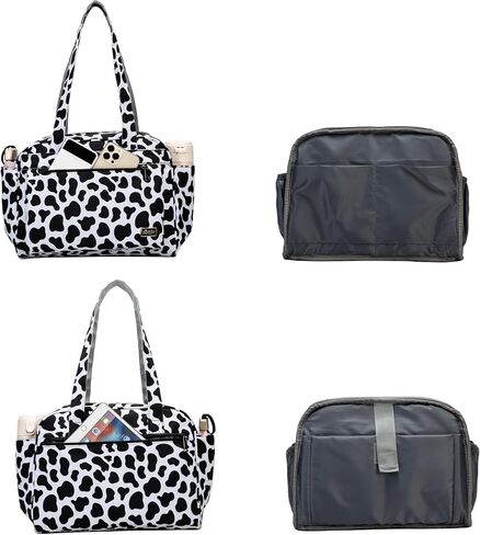 Rabjen Small Teacher Bag for Work with 13'' Laptop Compartment, Utility Laptop Tote Bag with Cup Holder in Kuwait