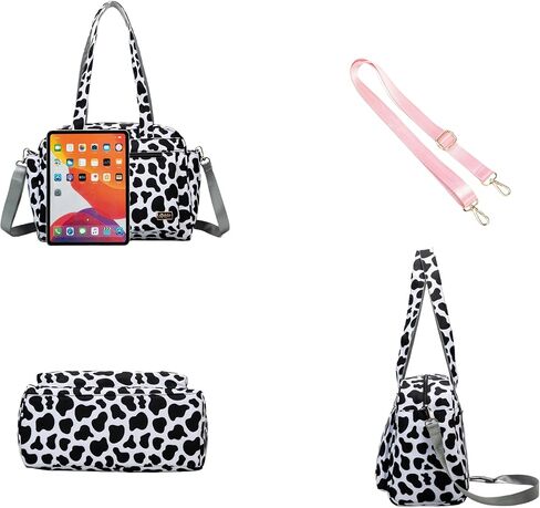 Rabjen Small Teacher Bag for Work with 13'' Laptop Compartment, Utility Laptop Tote Bag with Cup Holder in Kuwait