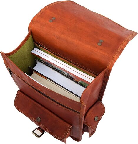 Vintage Leather Laptop Backpack 13 Inch MacBook Pro/Air Bag Rucksack Shoulder Bag in Saudi Arabia