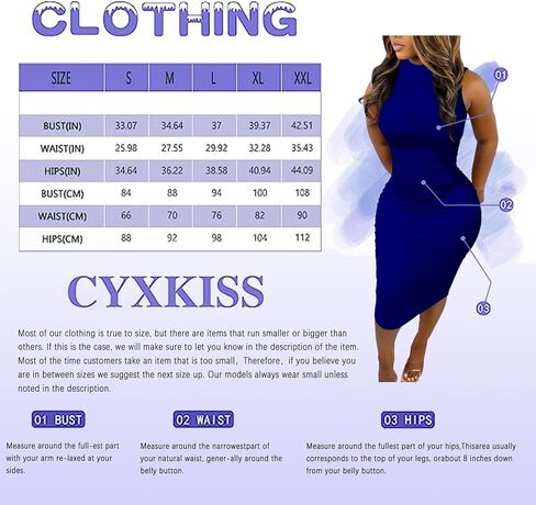 CYXKISS Bodycon Dresses for Women Sexy Midi Date Night Tight Summer Tank Club Sleeveless Mock Neck Midi Dresses for Women in Saudi Arabia
