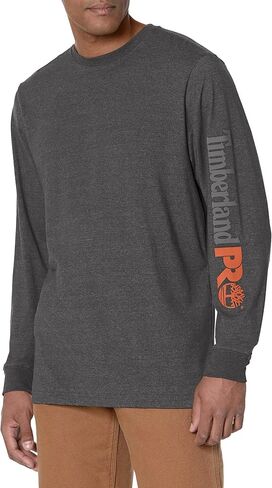 Timberland PRO Men's Base Plate Blended Long-Sleeve T-Shirt with Logo in Saudi Arabia