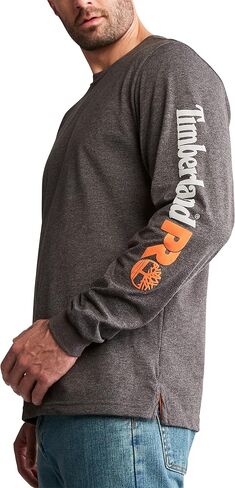 Timberland PRO Men's Base Plate Blended Long-Sleeve T-Shirt with Logo in Saudi Arabia