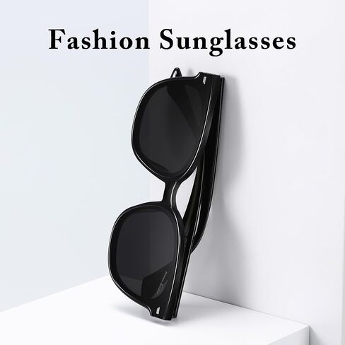 Korean Retro Square Polarized Women Sunglasses Vintage Minimalist Style in Saudi Arabia