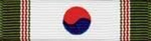 MEDALS OF AMERICA EST. 1976 Korean Commemorative Ribbon in Saudi Arabia