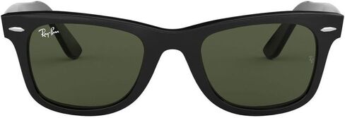 Ray-Ban Wayfarer Sunglasses,54mm,Black/Crystal Green in Saudi Arabia
