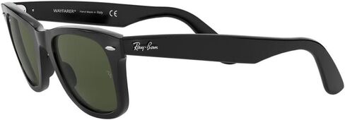 Ray-Ban Wayfarer Sunglasses,54mm,Black/Crystal Green in Saudi Arabia