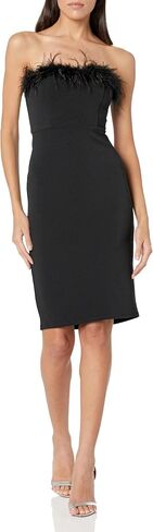 Speechless Women's Sleeveless Black Tube Midi Party Dress in Saudi Arabia