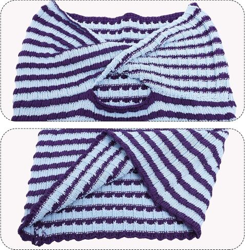 ACOSAP Women's Sexy Crop Top Sleeveless Striped Print Ribbed Knit Stretchy Strapless Tube Top in Saudi Arabia