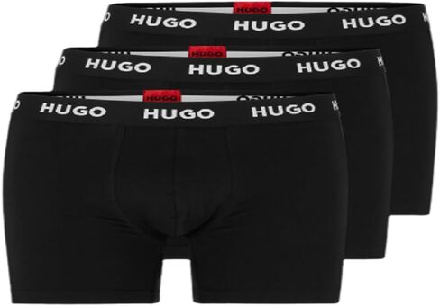 HUGO Men's 3 Pack Stretch Cotton Boxer Briefs in Saudi Arabia