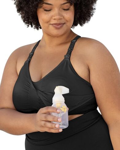 Kindred Bravely 2-Pack Hands Free Sports Pumping Bra Bundle (Black and Teal, Large-Busty) in Saudi Arabia