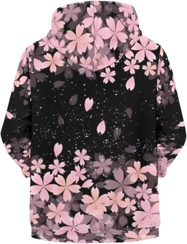 BYCHECAR Zip Up Hoodies for Girls Boys Long Sleeve Hoodies Jacket Kids Clothes 6-14 in Saudi Arabia