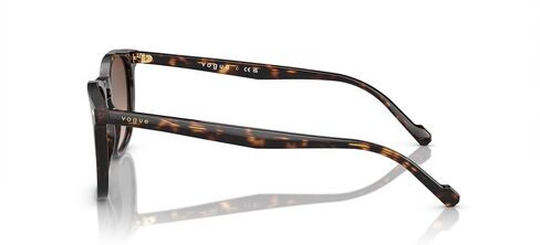 Vogue Eyewear Man Sunglasses Dark Havana Frame, Brown Gradient Lenses, 49MM in Saudi Arabia
