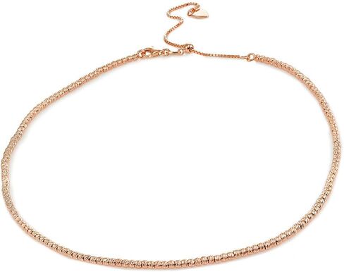 Chain Necklace, Bead Necklace, Layered Necklaces for Women, Choker Layering Necklace, Choker Necklace, Dainty Necklace, Choker Necklaces for Women, Necklace for Women, Diamond-cut Bead Chain Necklace in Saudi Arabia