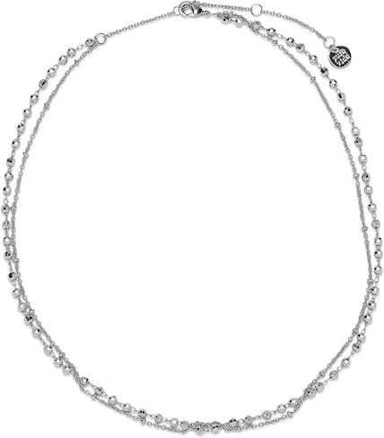 Pura Vida 14" Silver Orbit Choker Necklace - Handmade Statement Necklace, Layered Necklace with Silver Chain - Silver Necklace for Women, Necklaces for Teen Girls, Boho Jewelry for Women - 3" Extender in Saudi Arabia