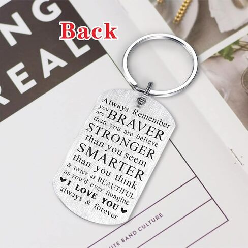 Goddaughter Gifts from Godmother Godfather, Inspirational Keychain for Goddaughter, Unique Goddaughter Birthday Present in Kuwait