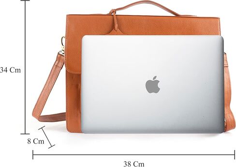 TAURISH Handmade Unisex Executive 100% Genuine Leather Business Travel Bag in Kuwait