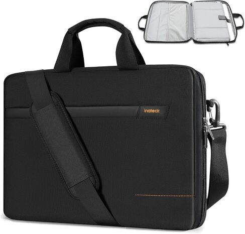 Inateck 15.6 Inch TSA Friendly Laptop Bag Case for Men and Women, Compatible with Most 15-15.6 inch Laptops, with Trolley Strap in Saudi Arabia