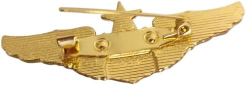Jilukibo Metal Aviator Wings Pin, Naval Senior Pilot Gold Wing Pilot Badge Label Pin in Saudi Arabia