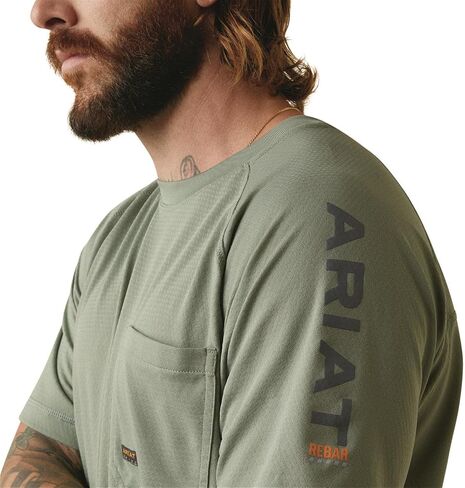ARIAT Men's Rebar Heat Fighter T-Shirt in Saudi Arabia