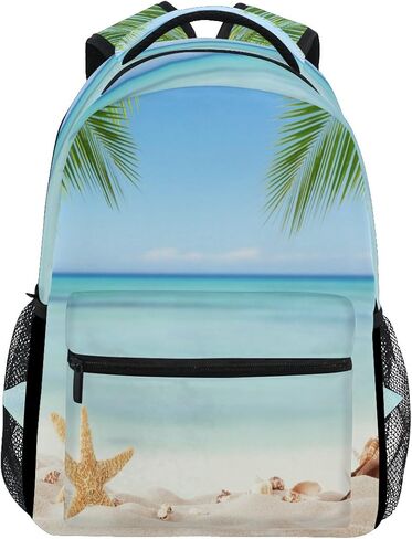 تروبيكال لايف شنطة ظهر بتصميم برج ايفل باريس بلون بينك تشيري، شنطة كتف، شنطة ظهر للسفر والمشي لمسافات طويلة، شنطة كاجوال, اللون 8 in Kuwait