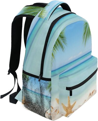 تروبيكال لايف شنطة ظهر بتصميم برج ايفل باريس بلون بينك تشيري، شنطة كتف، شنطة ظهر للسفر والمشي لمسافات طويلة، شنطة كاجوال, اللون 8 in Kuwait