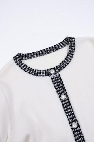 Women's Long Sleeve Sweater, 100% Wool Soft Pullover Sweater, Casual Knit Shirts Tops for Women in Saudi Arabia