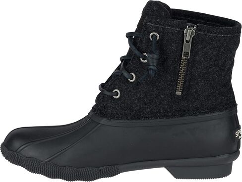 Sperry Women's Saltwater Emboss Wool Boots, Black/Grey 7.5 M US in Saudi Arabia