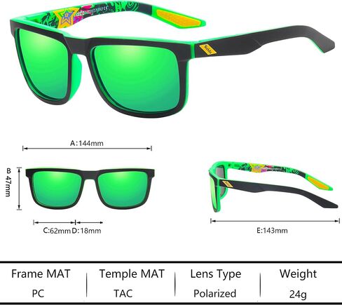 Polarized Sunglasses for Men Fishing Driving Running Sports Glasses Women UV400 Protectiont HD5535 in Saudi Arabia