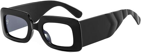 YAMEIZE العصرية الصغيرة مستطيل النظارات الشمسية النساء الرجال خمر إطار سميك نظارات مربعة صغيرة UV400 القيادة ظلال نظارات in Kuwait