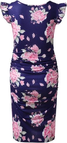 فستان حمل من جينكانا بأكمام طائرة لحفلات استقبال المولود الجديد أو الحياة اليومية in Kuwait