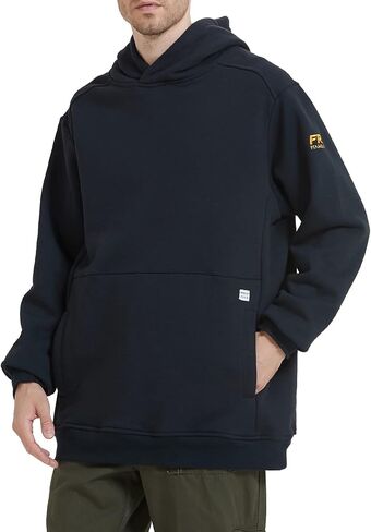 PTAHDUS FR Hoodies for Men, 100% Cotton FR Sweatshirt, 10.5oz Flame Resistant Workwear Clothing for Men in Kuwait