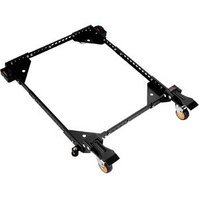 VEVOR Mobile Base, 650 lbs Weight Capacity, Adjustable from 12" x 12" to 36" x 36", Heavy Duty Universal Mobile Base Stand with Swivel Wheels, for Woodworking Equipment, Bandsaw, Power Tools, Machines