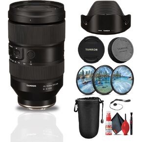 Tamron 35-150mm f/2-2.8 Di III VXD Lens (Nikon Z) + Protective Lens Pouch + 3 Piece Filter Kit + Lens Cap