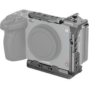 SmallRig HawkLock Quick Release Half Cage for Sony FX3 / FX30, with Cold Shoe and NATO Rail, Quick Release Plate for Arca, for Sony XLR Handle, for DJI RS 3 / RS 3 Pro/RS 4 / RS 4 Pro Gimbal - 4772