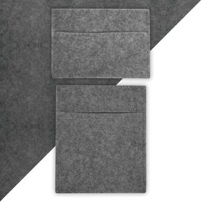 11SqmVan Lining Carpet, 4 Way Super Stretch Kit with Storage Pouches, Smoke