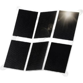 Portable Solar Panel,14W ETFE Solar Panel with Dual USB QC3.0 Foldable and Waterproof for Smart Phone, Camping Lanterns and Small Fans Monitor
