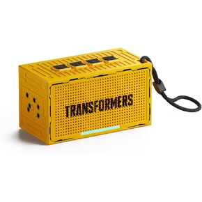 Transformers Speakers Bluetooth Wireless, Portable Speaker Bluetooth 5.4 with AUX & TF-Card Input, TWS Paring, Small Wireless Speaker for Outdoor, Gift Ideas (White) 1