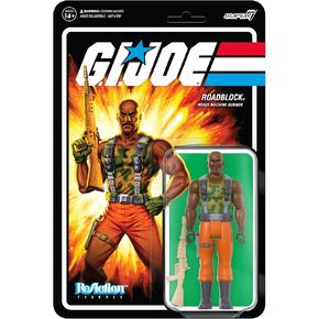 Super7 G.I. Joe Roadblock PSA 3.75 in Reaction Figure in Saudi Arabia