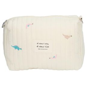 Diaper Bag Pouch, Soft Diaper Bag Organizer Pouch for Travel(Dinosaur)