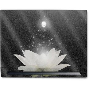 MightySkins Glossy Glitter Skin Compatible With Alienware M18 R1 (2023) Full Wrap Kit - Twilight Lotus | Protective, Durable High-Gloss Glitter Finish | Easy To Apply & Change Styles | Made in the USA