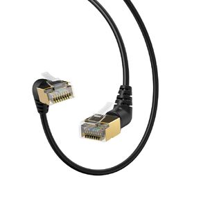 CableCreation CAT8 Ethernet Cable, 360° Rotation CAT8 LAN Network Cable with RJ45 Shielded Connector, 40Gbps 2000Mhz Patch Cord Highly Speed for Gaming/PS5/Router/Modem/PC, 1.5m/4.92ft