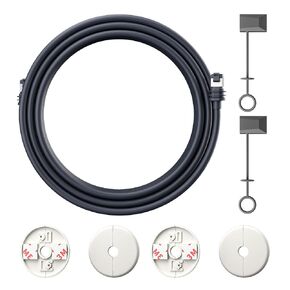 33FT(10m) Starlink Cable for Starlink Gen 3 - Waterproof, Fast, and Stable Replacement Cable for Starlink Gen 3 Rectangular Antenna.(Includes Starlink Cable Protector and Wall Grommet)