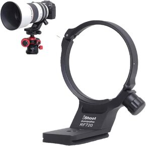 iShoot Metal Tripod Mount Ring Lens Collar Compatible with Canon RF 70-200mm f/2.8L is USM E(III), Lens Support Holder Bracket Bottom is Arca-Swiss Fit Quick Release Plate Feature