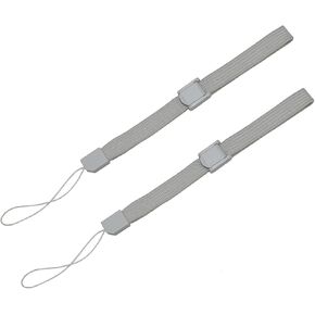 2 × سوار معصم رمادي اللون لكاميرات Sony PSP 1000 2000 3000 Go PS Vita PS3 Move، NS Lite DSi XL 2DS 3DS XL Wii Remote Wii U، مشغلات موسيقى MP3
