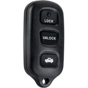 4 Buttons Remote Key Fob Trunk Replacement for Toyotaa Compatible with 2002-2006 Camry 2002-2003 Solara GQ43VT14T 314.3MHZ/315MHZ (1)
