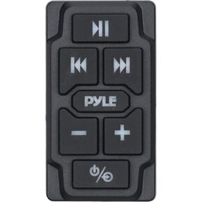 Rocker Switch Wireless BT Audio Controller, Waterproof Rated Marine Receiver Remote Control for Car, Truck, Boat, 4x4, PowerSport Vehicles, Connect and Stream Audio from External Devices