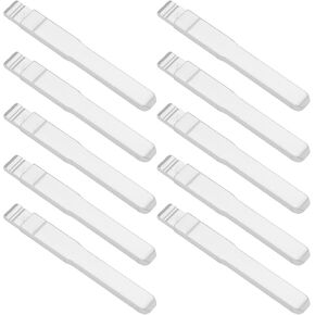 eMagTech 10pcs HU101 Key Blades Blank Uncut Remote Key Blades No.38 Blank Key Blades Compatible with Chana Compatible with Ford Compatible with Focus